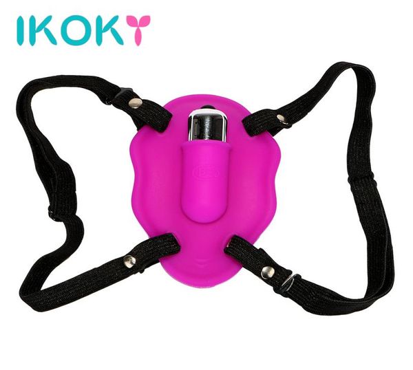 IKOKY portable papillon vibrateur jouets sexuels pour femmes Clitoris stimuler l'orgasme féminin médical Silicone produits pour adultes S10183804969