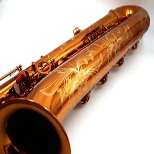 Il belin nuevo saxofón barítono E plano superficie de níquel negro instrumentos musicales de latón profesional saxofón envío gratis