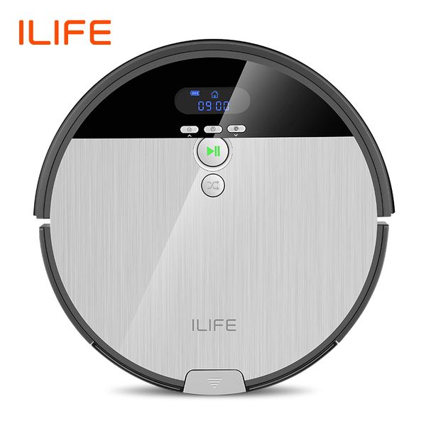 ILIFE V8s Robot Aspirateur SweepWet Mop Navigation Nettoyage planifié 750 ml Poubelle Réglable Réservoir D'eau Calendrier Ménage Y200320