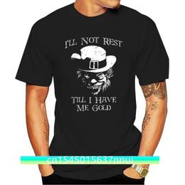 Je ne me reposerai pas jusqu'à ce que je m'aie or t-shirt Leprechaun film chemise film d'horreur chemises hommes et femmes chemises d'horreur 220702