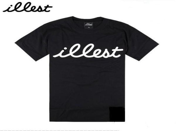 Camisetas ILLEST Hip Hop Streetwear Camiseta Hiphop Camiseta CHAIL 100 COLTHER CLAYVE ALTO Tops para hombres8201769