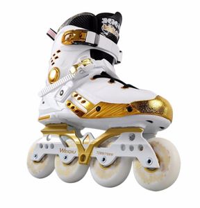 Illuminerende inline schaatsen PU Wheels Full Light Up Led Wheels Roller Skates Universal Men and Women for Skating Rink 3909518