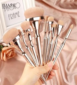 IMAGIC marque pinceaux de maquillage ensemble poignée en or pour fond de teint poudre pinceaux de maquillage pincel maquiagem outils de beauté TL4369357856