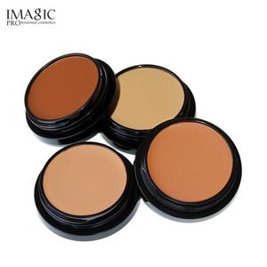 IMAGIC Maquillage Visage Correcteur Crème Cicatrices Taches De Rousseur Oeil Noir Couverture Complète Maquillage Visage Correcteur Palette 4 Couleurs fond de teint crème