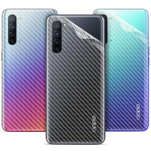 IMAK koolstofvezelpatroon Back Film voor Oppo Reno 3 Reno3 Pro 5G Achtervezel Sticker Protector Housing Mobiele telefoon Scherm Beschermers