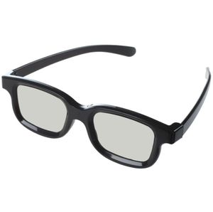 Polarized 3D Glasses for Movies, 45/135 Degree 3D Cinema Glasses, Black