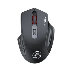 IMICE G-1800 2.4Ghz souris silencieuse 1600DPI pour batterie d'ordinateur portable Version 4 touches Transmission USB 10m souris de jeu sans fil