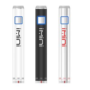 IMini 510 Draadontwerp 650 mAh Batterij Pen Type C Laad vape Penpatroon Batterij 510 Verbinding Past 510 Karren voorverwarmen Aangepaste dikke olie E Cig Pen Cart Doos Batterij