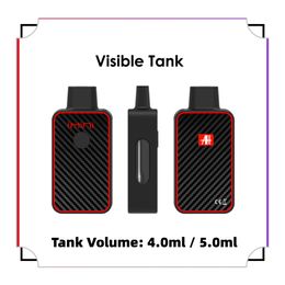 IMini C18 Wegwerp vape pen 4,0 ml 5,0 ml lege olievaporizer D8 d9 380 mAh voorverwarm USB -oplaadapparaat keramische verwarmingselement pod zichtbare tank vape karren cartridges