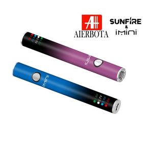 IMINI MAX CE4 CE3 MT3 Atomizante Alemania Italia Polonia US Venta caliente Venta precalentada 380 mAh Batería de voltaje variable Ecig para carros de lápiz con 510 cargador USB DHL gratis