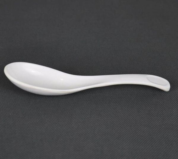 Vaisselle en Imitation porcelaine, petite cuillère à soupe traditionnelle chinoise, chaîne de Restaurant avec cuillère en mélamine, vaisselle A5 ZC06167872553