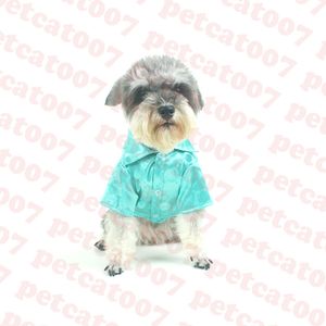 Imitation soie chemises pour animaux de compagnie manteau décontracté lettre animaux t-shirt vêtements pour chiens en plein air bouledogue Corgi chiens vêtements