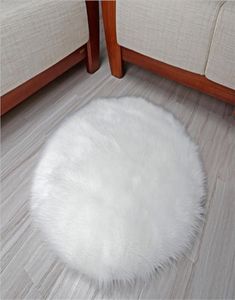 Imitation en laine tapis rond tapis psh yoga tapis chambre casse-toi coiffure décorative tapis moderne minimaliste5093468