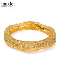 Imixlot Couleur d'or éthiopien pour les femmes du bracelet de mariage de la mariée dubaï
