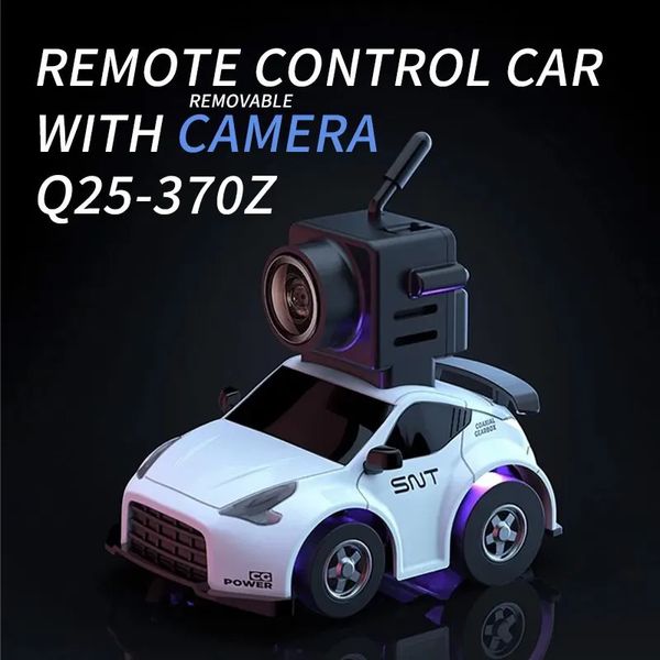Inmersivo FPV RC Racing Toy Boy Racing Coche deportivo con cámara 240127