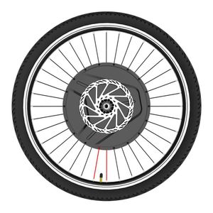 iMortor3 Permanente Magneet DC Motor Fietswiel 26 Inch met App-bediening Verstelbare Snelheidsmodus - EU-stekker