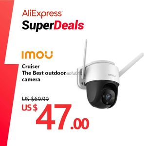 IMOU Cruiser 2MP couleur Wi-Fi PTZ extérieur IP66 résistant aux intempéries enregistrement Vision nocturne AI caméra de détection humaine L230619