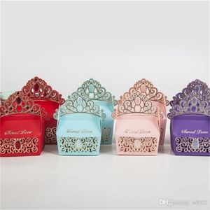 Keizerlijke kroonvorm geschenkdozen Europese stijl papier snoepdoos voor bruiloftsfeest levert eco vriendelijk 0 59YQ FF
