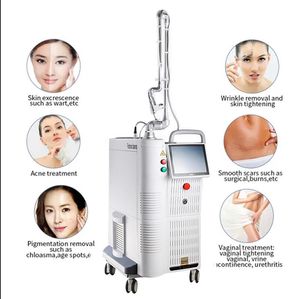 Peau laser franctionnelle Co2 importée réparée visage resurfaçage vagin resserrer les rides pores cicatrice acné enlèvement rajeunissement machine de beauté