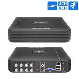 In 1 CCTV Mini DVR TVI CVI AHD CVBS IP Camera Digital Video Recorder 4ch 8ch NVR Systeemondersteuning 2MP