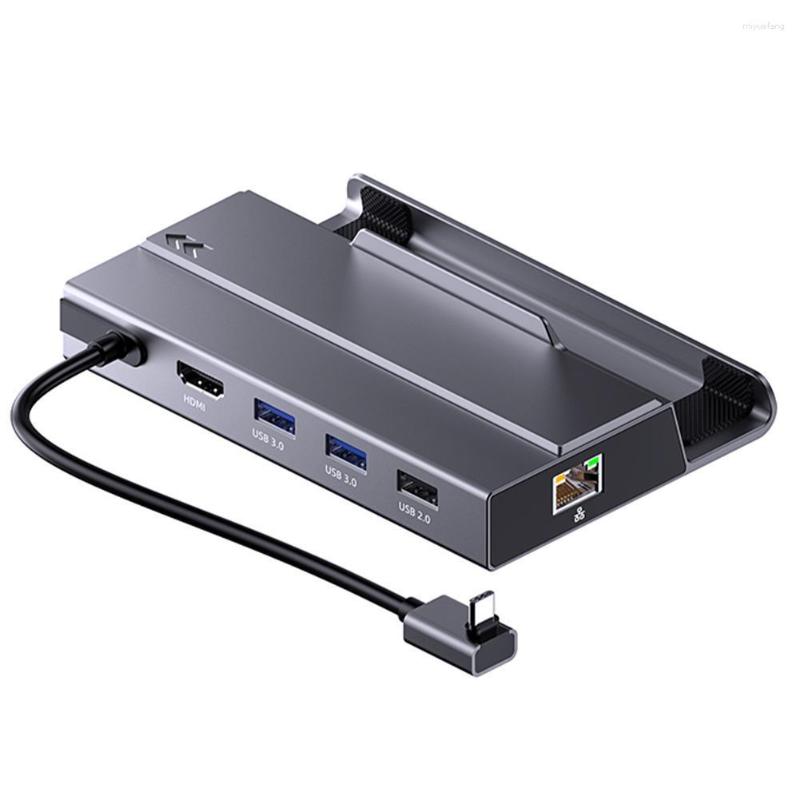 En 1 USB C Hub SSD Dock HD 4K 60Hz Sata Nvme M.2 Station d'accueil pour pont vapeur pour accessoires Ayaneo Jsaux Switch Docks