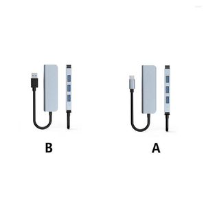 In 1 USB Hub -adapterapparatuur Kleine formaat Transmissie Hoge snelheid Dock Station Converter Connector Accessoire