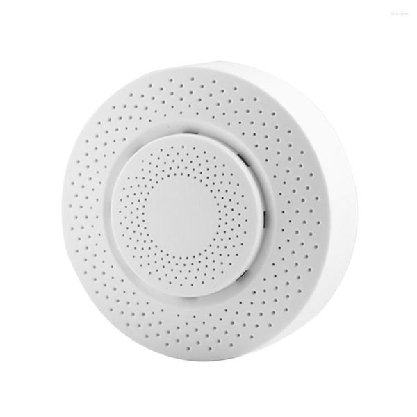 En 1 versión Tuya WiFi Smart CO2/VOC/Detector de gas formaldehído para App Control temperatura humedad Sensor alarma hogar