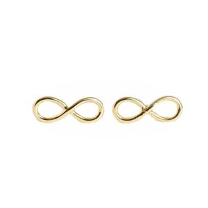 Infinity Compound Stud -oorbellen Nieuwe mode Women's mooie stud earring groothandel geschenk