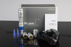 en 24 heures d'expédition 5 pcs/lot stylo Derma Dr.pen Ultima A6 Auto électrique Micro aiguille 2 piles rechargeables corée dermapen DHL