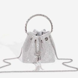 Gefragte Umhängetaschen, Diamant-Einkaufstasche, Damen-Designer-Tasche, Diamant-Eimer-Taschen, besetzte Quaste, Hand-Luxus-Handtasche, hochwertige Messenger-Taschen, Geldbörse