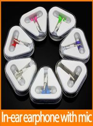 Dans Eartone Earphone pour Samsung iPhone iPod MP3 35 mm avec des écouteurs de casque de micro avec Crystal Box7278019