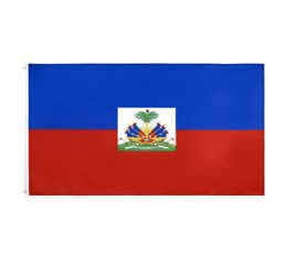 Livraison gratuite en stock 3x5ft 90x150 cm suspendu Ayiti ht Haiti Flag Trophy of Indence Flag and Banner for Celebration Decoration2454188