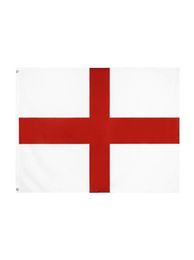 En stock 3x5ft 90x150cm Hacer fondo blanco Cruz roja Reino Unido Inglaterra Flagal y banner para la decoración de la celebración17157733