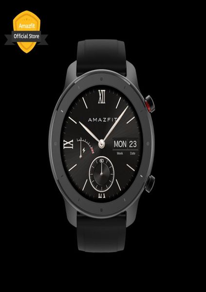 En Stock Amazfit GTR 47mm Lite montre intelligente étanche à la natation Smartwatch 24 jours de batterie pour Android ios phone7862897