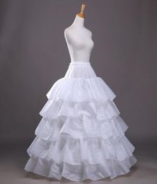 En Stock robe de bal jupons de haute qualité fatigué sous-jupe Crinoline pour robe de mariée robe de mariée BWQ317965211