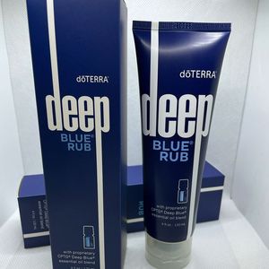 In Voorraad Deep Blue Wrijven Actueel Crème Met Essentiële Olie Foundation Primer Body Huidverzorging Top Kwaliteit 120 ml lotions Snel Schip