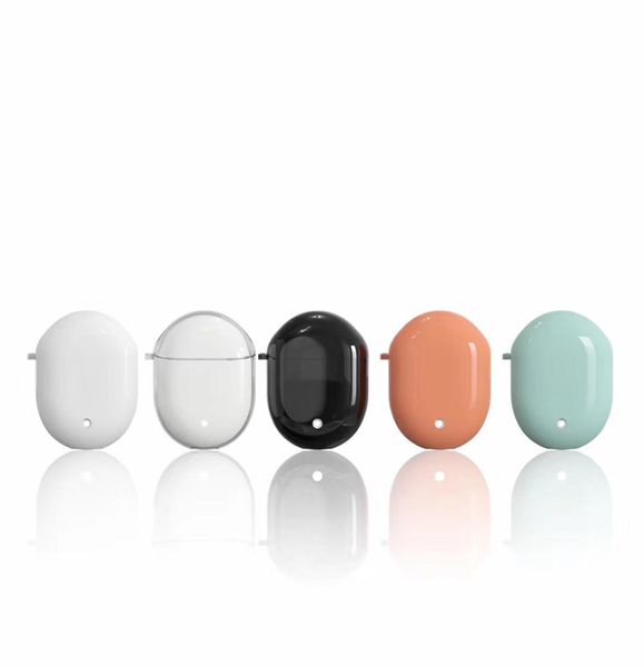 En stock Funda para auriculares para google pixel buds 2 fundas para auriculares inalámbricos bluetooth funda de silicona color caramelo DHL 5153234