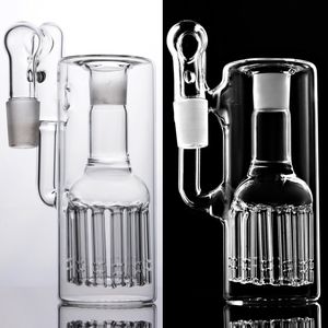 Glazen Arm Boom Perc Ash Catcher Waterpijp Recycler 14mm 18mm Paars Blauw Band Ijs Catchers voor Water bongs Pijpen