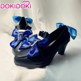 En stock Furina Focalors Cosplay Costume Gend Genshin Impact Cosplay Dokidoki-R Women Cosplay Fontaine Furina Cosplay Shoes