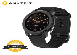 En stock Versión global Nuevo Amazfit GTR 42mm Reloj inteligente 5ATM women039s relojes 12 días Batería Control de música para Android IOS2397626