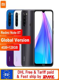 Op voorraad Algemene versie Xiaomi Redmi Note 8T 8 T 4GB 128GB NFC Smartphone 48MP Quad achteruitrijcamera Snapdragon 665 Octa Core 4000mAh1517731