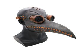 En las máscaras de Halloween de stock Fancy Retro Plague Doctor Peak Face Mask Mask Masquerade Party Supplies Decoraciones de Halloween 3919967