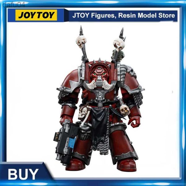 EN STOCK JOYTOY 40K 1/18 Figura de acción Word Bearers Chaos Terminator Garchak Vash Anime Juego Modelo Envío gratis L230522