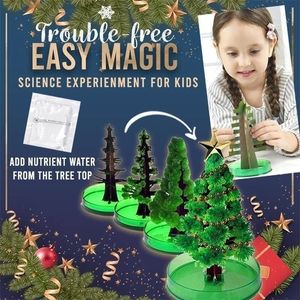 En stock Magic Growing Christmas Tree Magic Growing Cute Christmas Tree Divertidos juguetes educativos y de fiesta 201203