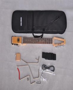 En Stock Mini star Folkstar voyage guitare électrique avec sac de transport Mini Portable silencieux GuitarWhole8494688