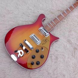 En stock, Nouvelle arrivée Custom 325 Guitare électrique 381 Modèle à Cherry Sunburst 2403