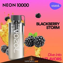 En stock Original Vozol Neon Star Gear Vista 10K Puff Bar Vapers 10000 Pufffs 5% Nicotine Jetable Vape Pen Crystal Vapes E Cigarettes