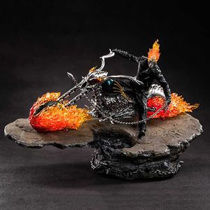 In voorraad PWTOYS PW2020 PW2021 PW2022 1/12 Ghost Rider Hell Motorfiets Nicholas 6 inch Actie Figuur Model Toy Collection Hobby T230815