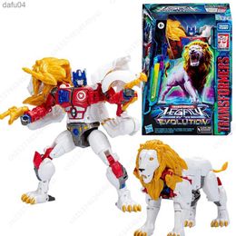 Op voorraad Transformers Legacy Leo Prime Evolution Voyager Action Figure Model Toy Collection Hobby Gift L230522