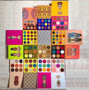 En stock Femmes Makeup Pink Green Jaune Purple Matt Palette de fards à paupières Styles Palette d'ombre à paupières Best Quality